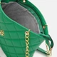 Женская сумка Monsen средняя зеленая эко-кожа с ручками 54246 - изображение 5