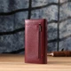 Женский кожаный кошелек ST Leather бордовый большой 3 отделения с монетницей 55568 - изображение 9
