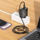 Сетевое зарядное устройство Hoco CS27A PD67W / 3.35A USB+3Type-C быстрая зарядка для ноутбука Black - изображение 3