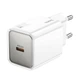 Сетевое зарядное устройство Hoco N47 GaN PD30W / 3A Type-C с быстрой зарядкой White - изображение 2