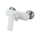 Смеситель для душевой кабины Plamix Lucas-003 SET White со шлангом, лейкой и кронштейном (PM0711) - изображение 1