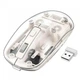 Беспроводная мышь Hoco GM29 Mysterious Dual-Mode Silent Wireless Mouse White - изображение 1