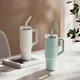 Термокружка Mijia Straw Mug 1L BHR9540GL White - изображение 6
