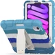 Чехол ARM Pro Apple iPad mini 7 (2024) противоударный с подставкой Blue/White - изображение 1