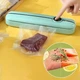 Вакуумный упаковщик для продуктов автоматический бытовой зеленый - изображение 2