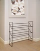 Этажерка для обуви Fabrika Home Art Neo 73х20х74 см Черный (FK1079B) - изображение 4