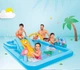 Детский надувной игровой центр-бассейн Intex 57161 Приключения в Джунглях 254×196×84 см - изображение 6