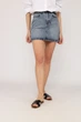Спідниця трапеція, жіноча 36 колір блакитний BEST Jeans ЦБ-00272544 - зображення 2