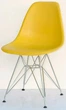 Стілець обідній Тауер Eames СДМ-Груп на металевих ніжках жовтий - зображення 7
