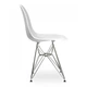Стул обеденный Тауэр Eames СДМ-Групп на металлических ножках белый - изображение 3