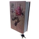 Книга Сейф Роза Цветок 24,5х16х5,5 см Кэшбокс - изображение 1
