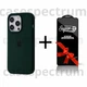Чехол силиконовый Premium Silicone Case Full для Apple iPhone 14 Pro Max army green + Подарок защитное стекло ESD Mietubl для Apple iPhone - изображение 1
