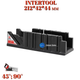 Стусло пластиковое Intertool 212 х 42 х 44 мм (HT-0722) - изображение 1