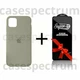 Чехол силиконовый Premium Silicone Case Full для Apple iPhone 11 Pebble + Подарок защитное стекло ESD Mietubl для Apple iPhone - изображение 1