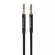 Кабель AUX Proove Weft (1m) Black - зображення 1