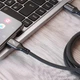 Кабель для зарядки и передачи данных Proove ReGen Silicone Type-C to Type-C 60W 2m Black - изображение 3