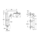 Змішувач термостатичний для душу Grohe QuickFix Start Black UA303908T2 - изображение 2