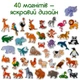 Набор магнитов Magdum "Животные" ML4031-16 EN - изображение 2