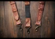 Шкіряні чоловічі підтяжки ручної роботи Klausberg Leather на карабінах; коньячного кольору 110-125см (KLS-125CGK) - зображення 6