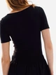 Боди-футболка женская H&M 1154640001c21 2XL Черная (1000000047168) - изображение 2