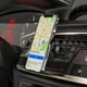 Держатель для телефона автодержатель HOCO CA81 Ligue Air vent magnetic car holder Black (6931474743879) - изображение 6