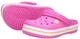 Сабо KIDS’ Crocband Clog J2 32 21,5 см Розовый полоса дыня - изображение 3
