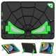 Чохол STR Spider Apple iPad Air 1 (9.7" екран) з підставками Spiderman Black/Green - зображення 7