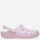Chodaki damskie Crocs Classic Floral Cut Out Clog 210927-6ZW 41-42 (M8/W10) Jasnoróżowe (198445118159) - obraz 1