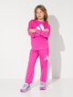 Детский спортивный костюм (свитшот + штаны) Adidas Lk Bl Ft Jog JC9728 104-110 см Малиновый (4067905979400) - изображение 1