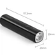 Карманный фонарик SOLOVE X3s (Type-C) с функцией Power Bank, черный - изображение 6