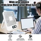 Вентилятор портативный с регулировкой на 180° и дисплеем USB White 020p - изображение 3