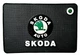 Коврик на торпеду Avtoaks с эмблемой Skoda 200х135 мм - изображение 1