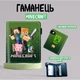 Кошелек детский крипер Minecraft Майнкрафт для мальчика зелёный (AN)34163 - изображение 1