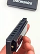 Гармошка губная Harmonica (диатоническая) С, черная - изображение 7