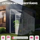Пристенная теплица 192 x 128 x 202 см. 4,09 м³ с окном вентиляции на крыше - изображение 4