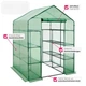 Теплица 143 x 143 x 195 см с 16 удобными полками Antonius - изображение 5