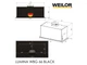 Витяжка вбудована WEILOR LUMINA WBG 66 BLACK - изображение 9