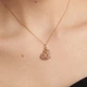 Підвіска LUNET «Серце» з червоного золота 11272400 - изображение 3