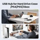 USB-хаб Ugreen CM653 4xUSB 3.2 Gen1 Ports Black (UGR-15548) - изображение 10