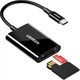 Кардридер Ugreen CM265 USB-C 3.1 Card Reader for TF/SD Black (UGR-35622) - изображение 3