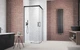 Душевая кабина RADAWAY Idea Black KDD 90x90 без поддона (387060-54-01L, 387060-54-01R) - изображение 2
