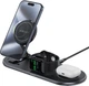 Беспроводное зарядное устройство Acefast E19 Wireless QI 3in1 15W Black (6974316283096) - изображение 4