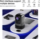Портативний проектор Bisofice 4K з регульованою висотою, Full HD WiFi6 проектор підтримує корекцію трапецієподібних спотворень 4K, 4D/4P, електричний фокус, сумісний з TV Box - зображення 7