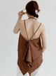 Топ женский ARTKNIT Fashion One Size Коричневый (4823093472815) - изображение 2
