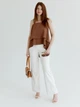 Топ женский ARTKNIT Fashion One Size Коричневый (4823093472815) - изображение 3