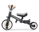 Триколісний велосипед Milly Mally Optimus Max Dark 5 в 1 Сірий (5907090700252) - зображення 10