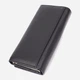 Кошелек женский для карточек из натуральной кожи ST Leather Accessories leather-23088 Черный - изображение 2