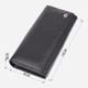 Кошелек женский для карточек из натуральной кожи ST Leather Accessories leather-23088 Черный - изображение 3