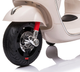 Електромобіль Milly Mally Vespa GTS Super Білий (5901761129779) - зображення 12