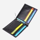 Портмоне мужское для карточек из натуральной кожи ST Leather Accessories leather-23092 Черное - изображение 6